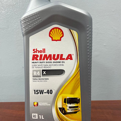 Aceite de motor Shell Rimula Diesel 15W-40