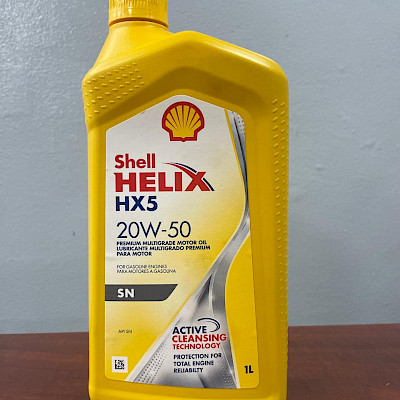 Aceite de motor Shell Helix 20W-50