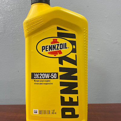 Aceite de motor Pennzoil SAE 20W-50
