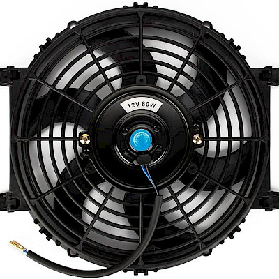 Abanico Universal 10"12V Alta eficiencia