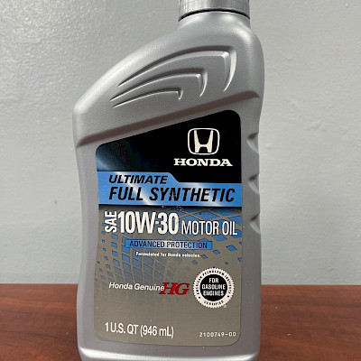 Aceite de motor Honda SAE 10W-30 full sintético