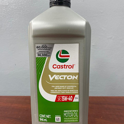 Aceite de motor Castrol Vecton Sintético SAE 15W-40