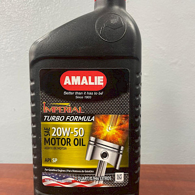 Aceite de motor Amalie SAE 20W-50