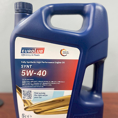 Aceite de motor EuroLub 5W-40 5L