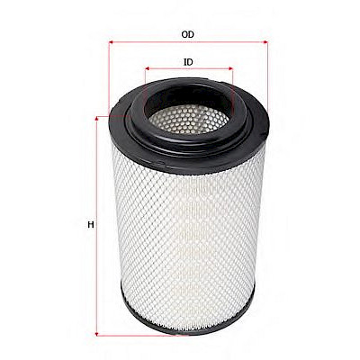 Filtro Aire Hino 500 Int+Out J05E 340Mm