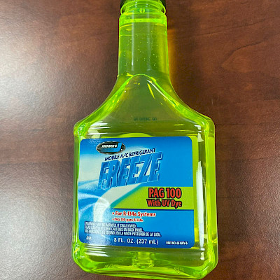 PAG100 With UV Dyne For R-134a Systems 8OZ